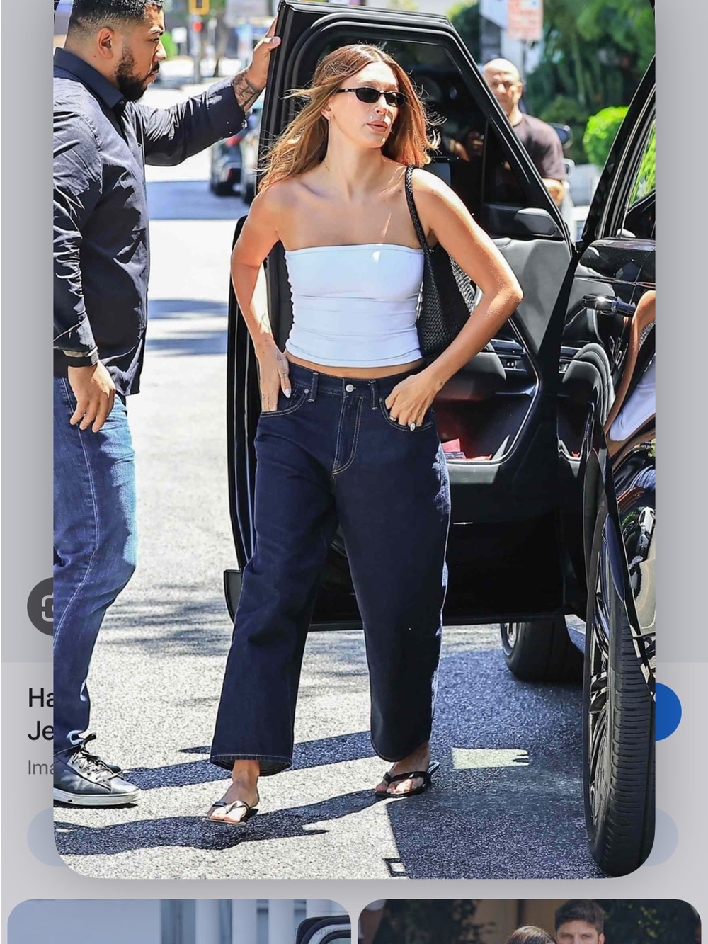 GAP Straight-Leg Jeans - Dark Blue